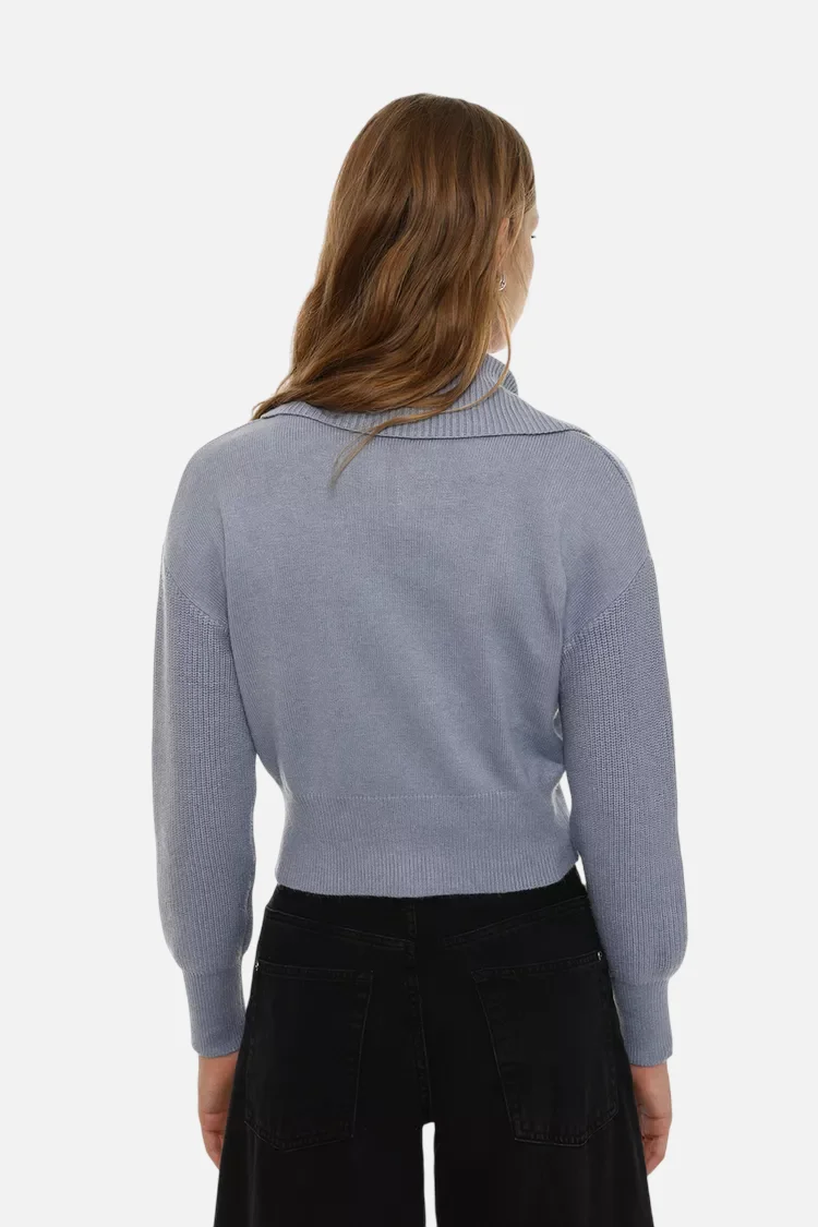 Zip neck jumper - Image 2